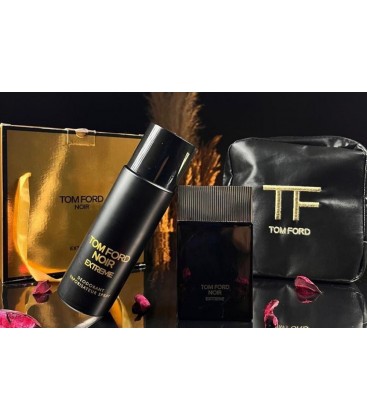 Tom Ford Men Noir Edp 100 Ml Parfümü ve deodorant çantalı Man